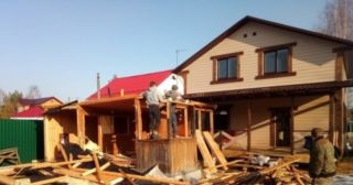 Демонтаж частных домов Бердск, цена от 1581 руб.